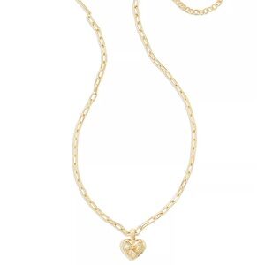 Kendra Scott
Penny Heart Short Pendant Necklace in 14K Gold Plated, 16"